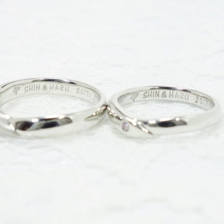 林田様マリッジ刻印